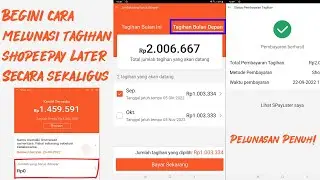 CARA MELUNASI TAGIHAN SHOPEEPAY LATER SEKALIGUS PELUNASAN PENUH