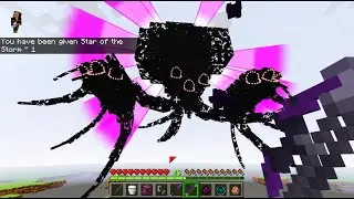 Basic Wither Storm Add-on[MCPE-MCBE]Wither Storm In Minecraft,Warden Storm,EnderFoxBoy MC🦊!!!