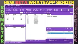 🟢Send Free Messages | New BETA Whatsapp Sender | The Bot Master | Multi-Device Mode Supported