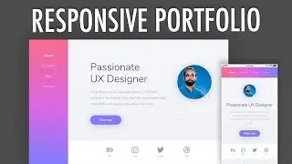 Responsive Portfolio Grid CSS Website Layout (PART 2)