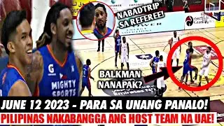 June 12 2023- PARA SA UNANG PANALO RENALDO BALKMAN NANAPAK! Philippines vs United Arab Emirates