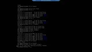 Copying, moving, and renaming files in Ubuntu Server