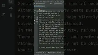 The Zen of Python 