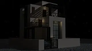 Night Environment/Scene with Lights || 3DS Max || Softorials