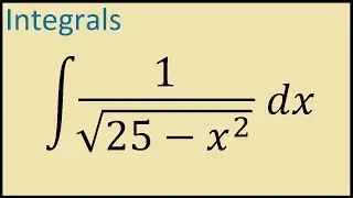 Integral of 1/sqrt(25-x^2)