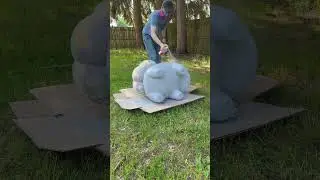 Its Primer Time for my Life-Sized Bulbasaur @inlandfilament @Pokeprints_Club 