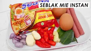 SEBLAK MIE KUAH INSTAN | Resep Seblak Mie Instan