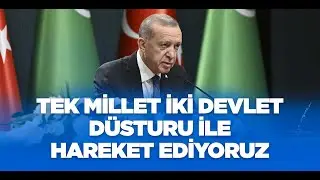 Türkmenistan Devlet Başkanı Serdar Berdimuhammedov ile Ortak Basın Toplantısı