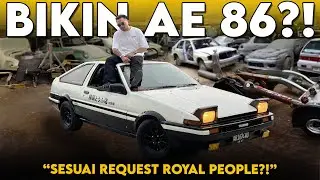PROJECT BIKIN AE 86 DIMULAI JON⁉️ - PART 1