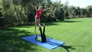 2 Person Acro Stunts!