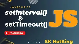 JavaScript setTimeout() function with example|JavaScrip setInterval() 