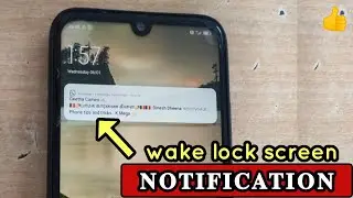 how to use wake lockscreen notifications in tamil