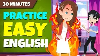 Practice Easy English In 30 MINUTES | Learn English Through Story