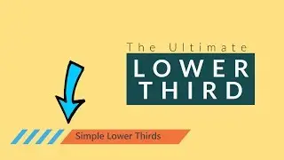 Free Green Screen Lower Third Template | Tech Talk