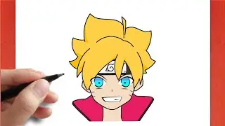 HOW TO DRAW BORUTO EASY STEP BY STEP