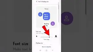 Mobile Me Font Size Kaise Badhaye | How To Change Text Size In Mobile | Font Size Increase | 