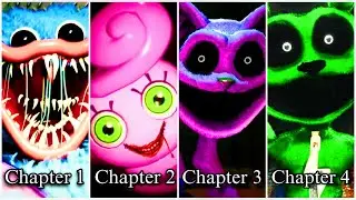Poppy Playtime: Chapter 1, 2, 3 & 4 Full Gameplay Walkthrough | Poppy Playtime 4 Walkthrough