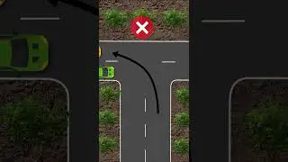 Turn left and make a big bend, turn right and make a small bend 