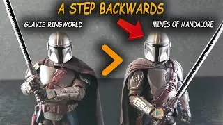 Fixing The Mandalorian (Mines of Mandalore) Easy custom cape and jetpack!  (Star Wars Black Series)