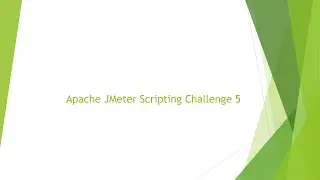 Apache JMeter Scripting Challenge 5 #jmeter #testing #performance #youtubeshorts #youtubevideo