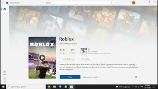 How to download Roblox on Windows 10 Microsoft Store?