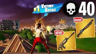 40 Elimination Solo Squads Win Full Gameplay (Fortnite Chapter 5)