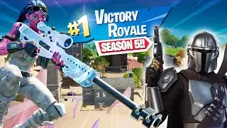 My FIRST WIN of Season 5... (INSANE TRICKSHOT)
