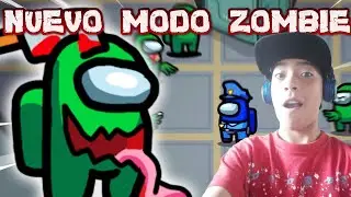jugando among us pero estoy en una ataque zombie 😱 supervivencia  amongusito games