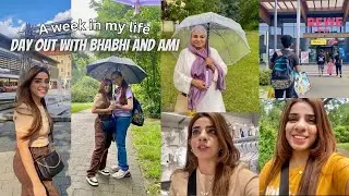 A DAY OUT WITH BHABHI AND AMI | Mehmano k anay ki tayari | Yusravlogs