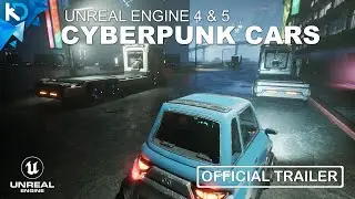 Cyberpunk Vehicles Pack - Unreal Engine 4 