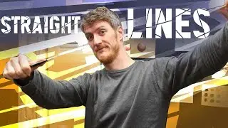 How to Paint Straight Lines with a Brush - Painting Tutorial