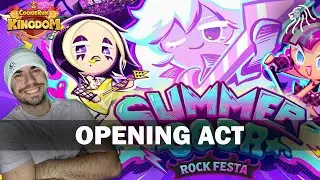 Summer Soda Rock Festa Walkthrough | Part 1 | Welcome to the Festa | Cookie Run Kingdom