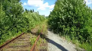 Поход по заброшенной Ж/Д ветке Комарихинская - Уралнефть, Пермский Край.