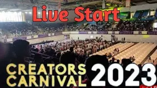 5000 Creators Carnival 2023 Live Start By We Make Creators ‖ Biggest YouTube Meetup ‖