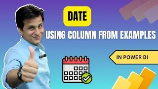 16.3 Column from Examples - Date in Power BI (Power Query) | Power BI Tutorial for Beginners