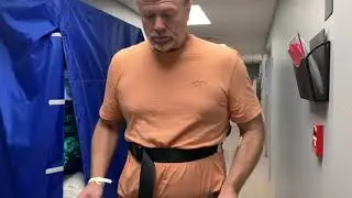 Kelly Walking 1 Hour after Bilateral Nano Procedures