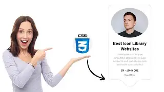 How to Make Curve Card Design using HTML  CSS & SVG | SVG Curve design