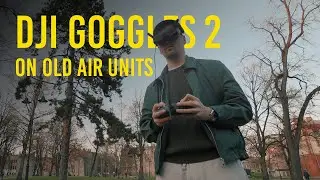 DJI Goggles 2 update that works with Old Air units | freestyle test | Pavo30 Anamorphic