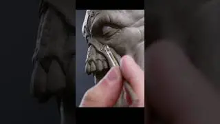 Nemesis Sculpture Timelapse - Resident Evil (Short Version) #shorts