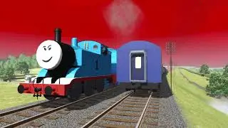 TRAINZ RAILROAD SIMULATOR - THOMAS FRIENDS WORLD OF RAILWAY SIMULATOR IN RED SKY - DISASTER CRASH