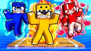 Surviving One OP RAFT in Minecraft!