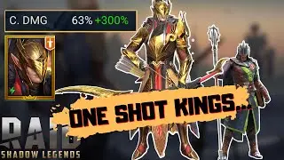 DON'T SLEEP ON THEM...One Shot Kings Royal Huntsman & Faceless | RAID SHADOW LEGENDS