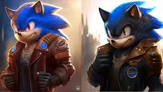 Sonic as an 80's