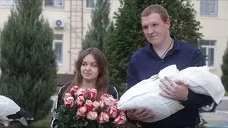 Демид едет домой | Видеосъёмка выписки из роддома в Краснодаре
