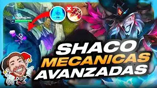 🤯 GUIA AVANZADA de MECÁNICAS SHACO | HABILIDADES, TRUCOS y COMBOS | Pochipoom