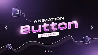 Animation Button Template Alight Motion | Alight Motion Preset Link