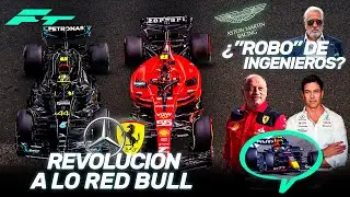 FERRARI y MERCEDES PREPARAN una REVOLUCIÓN…¿COPIANDO el RB19? - El "ROBO" de EMPLEDOS a ASTON MARTIN