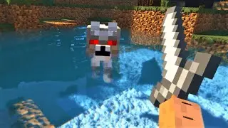I was betrayed by my own dog in Hardcore VR Minecraft