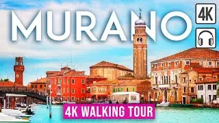 Murano 4K Walking Tour - With Captions - [Immersive sound - 4K/60fps]