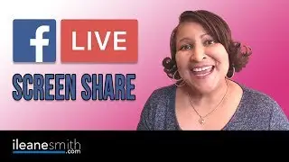 Live Stream from Facebook and Share Your Screen (OLD TUTORIAL)